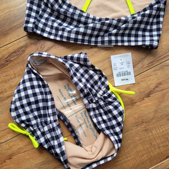 NWT sz 6-7 J.Crew swimsuit - Picture 3 of 4